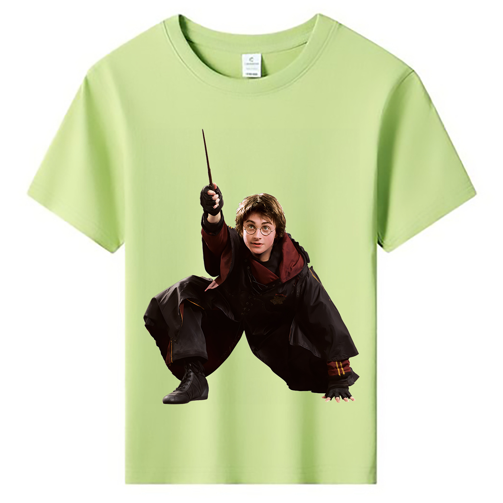 （画像用） Harry Potter ハリー・ポッターシリーズ 綿100％キッズTシャツ（フロントプリント）